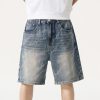 1787219524341642.jpg 6553 Men's Summer 12.7 oz Lyocell Baggy All‑Over Printing Denim Shorts