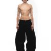 TJ149 Men's 13.6 OZ Solid Black Classic Five Pockets Baggy Jeans