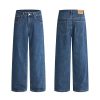 6823 Men's 11.8 OZ Cleanfit Stone Wash Relaxed Straight Jeans