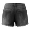 1788128168238257.jpg Women's 10.8 OZ High Rise Ripped Distressed Raw Hem Denim Shorts