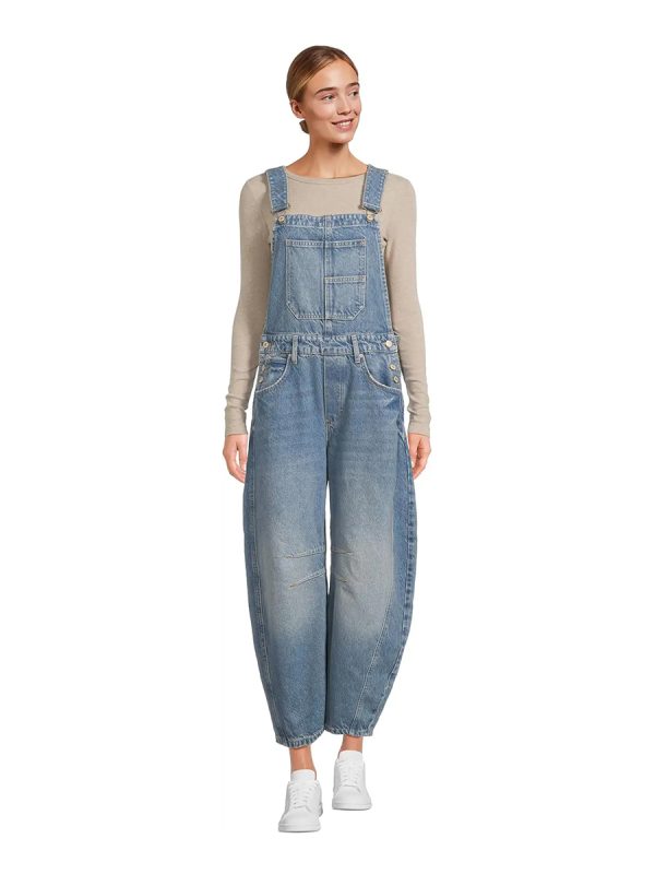 1788144081298664.jpg Women's 12.5 OZ Workwear Cropped Ankle‑length Barrel Overalls