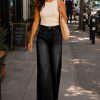 1788148613226359.jpg Women's 11.8 OZ Retro Cargo Square Front Patch Pockets Wide Leg Jeans
