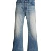 Q213  Men's 14 OZ 100% Cotton Classic Five Pockets Bootcut Jeans