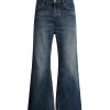 Q215  Men's 14.5 OZ 100% Cotton Classic Five Pockets Bootcut Jeans
