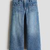 HMKD019  Loose-Fit Wide-Leg Jeans  Cotton 100%  2-8