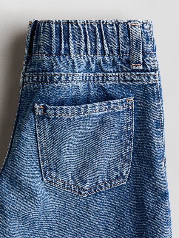 HMKD019  Loose-Fit Wide-Leg Jeans  Cotton 100%  2-8