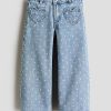 HMKD019  Loose-Fit Wide-Leg Jeans  Cotton 100%  2-8