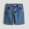 HMKD028  Relaxed-Fit Denim Shorts Cotton 99%, Spandex 1% 2-8