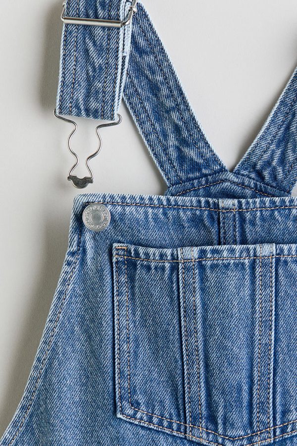 HMKD030  Denim Overall Dress  Cotton 90%, Rayon 10%  2-8