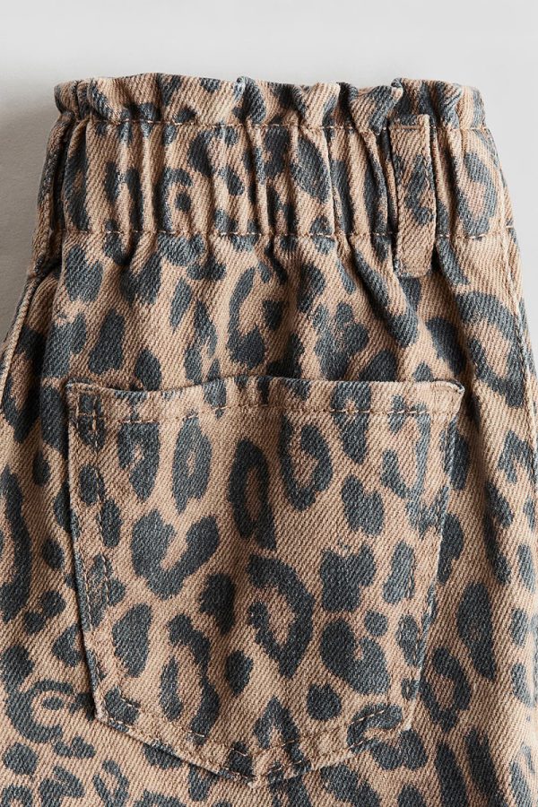 HMKD033  Wide-Leg Loose-Fit Jeans  Cotton 100%  2-8