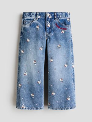 HMKD082  Printed Denim Jacket  Cotton 100%  2-8
