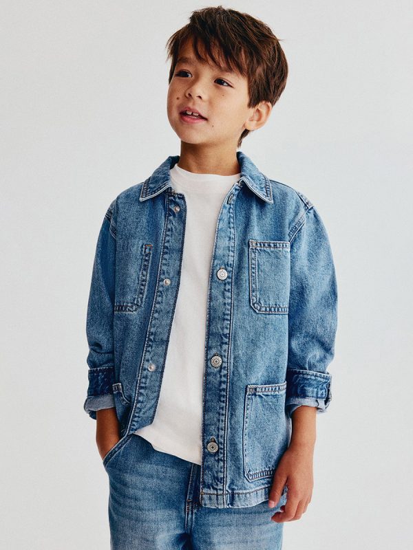 1789067574480285.jpg HMKD050 Cotton Denim Overshirt Cotton 100% 2-8
