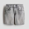 HMKD029  Loose-Fit Denim Shorts  100% Cotton  2-8
