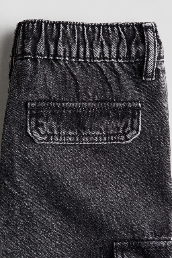 HMKD014  Relaxed Tapered Fit Jeans  Cotton 100%