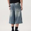 1790241558440955.jpg 7033 Men's 11.8 OZ Baggy Wide Leg 7/10 Length Denim Capris Jeans