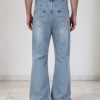 1790321763971821.jpeg T-GJ019 Men's 13.5 OZ High Rise Light Stone Wash Flare Jeans