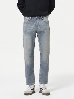 1790370509810446.jpg 5001 Men's 10.8 OZ Stretch Slim Straight 9/10 Ankle Length Jeans