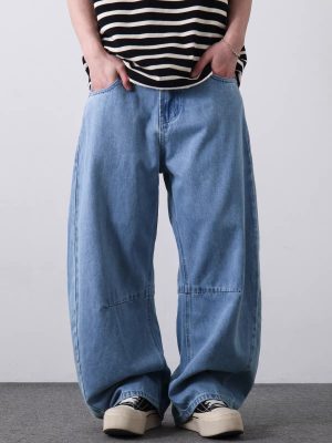 1790972576382953.jpg PL2279 Men's 12.8 OZ Vintage Light Stone Wash Baggy Balloon Jeans