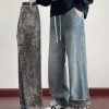 1791430025954096.jpg LL693R1 Men's 11 OZ Elastic Waist Winter Fox Fleece Lined Jeans